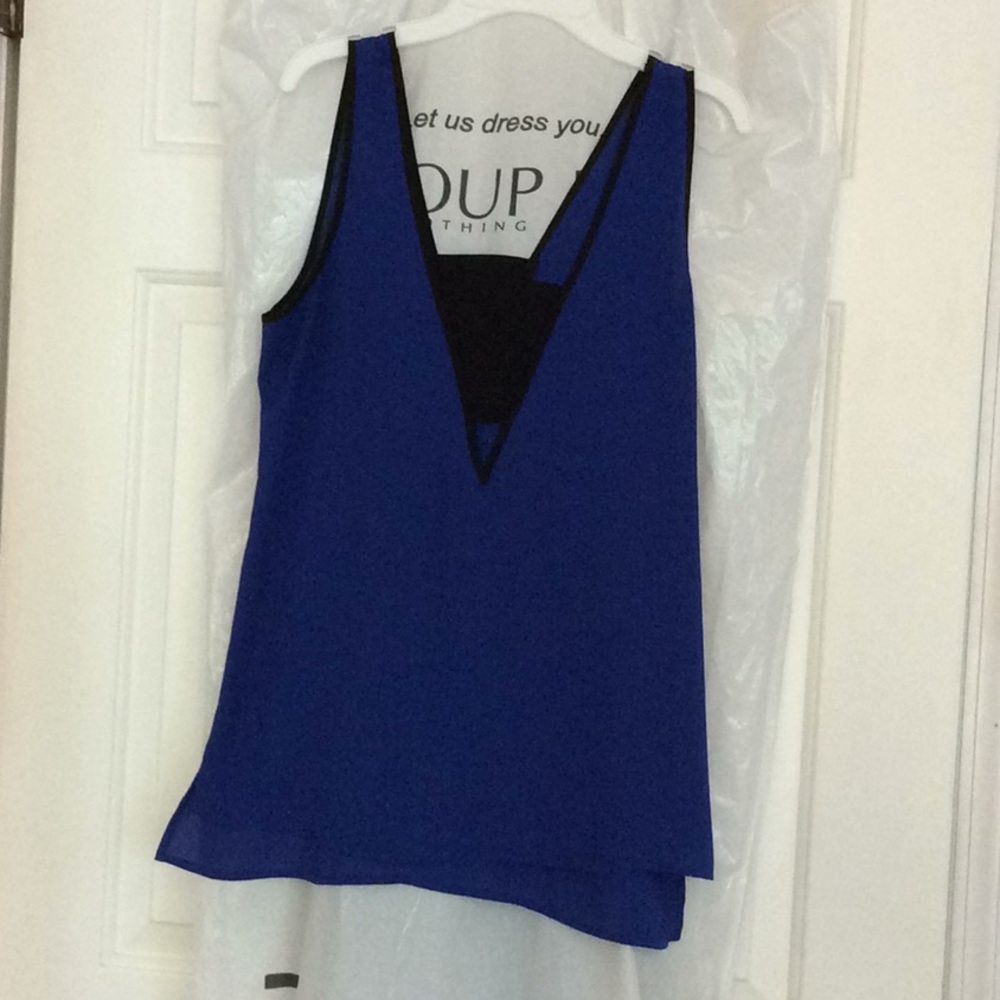 Express Royal Blue Blouse
